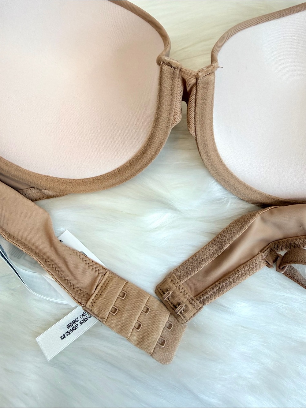 NWT PINK Victoria's Secret Wear Everywear Push-Up Bra Praline (Nude) Bra Sz. 36B - Picture 6 of 14